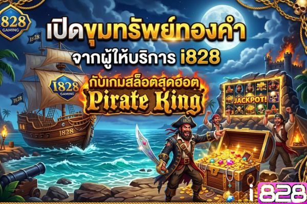 เปิดขุมทรัพย์ทองคำจากผู้ให้บริการ i828 กับเกมสล็อตสุดฮอต Pirate King
