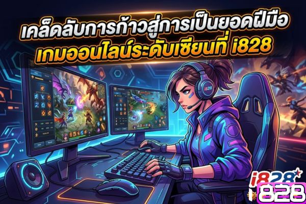 เคล็ดลับการก้าวสู่การเป็นยอดฝีมือเกมออนไลน์ระดับเซียนที่ i828