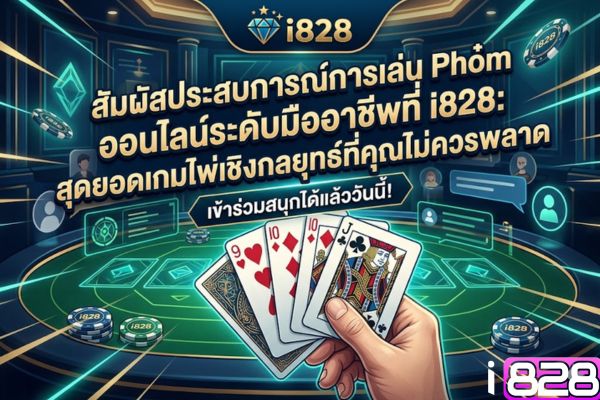 สัมผัสประสบการณ์การเล่น Phỏm ออนไลน์ระดับมืออาชีพที่ i828